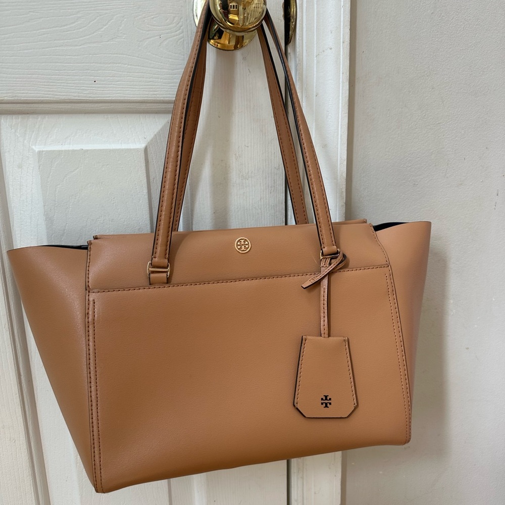 Tory Burch Leather Parker Tote Bag